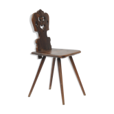 Chaise escabelle