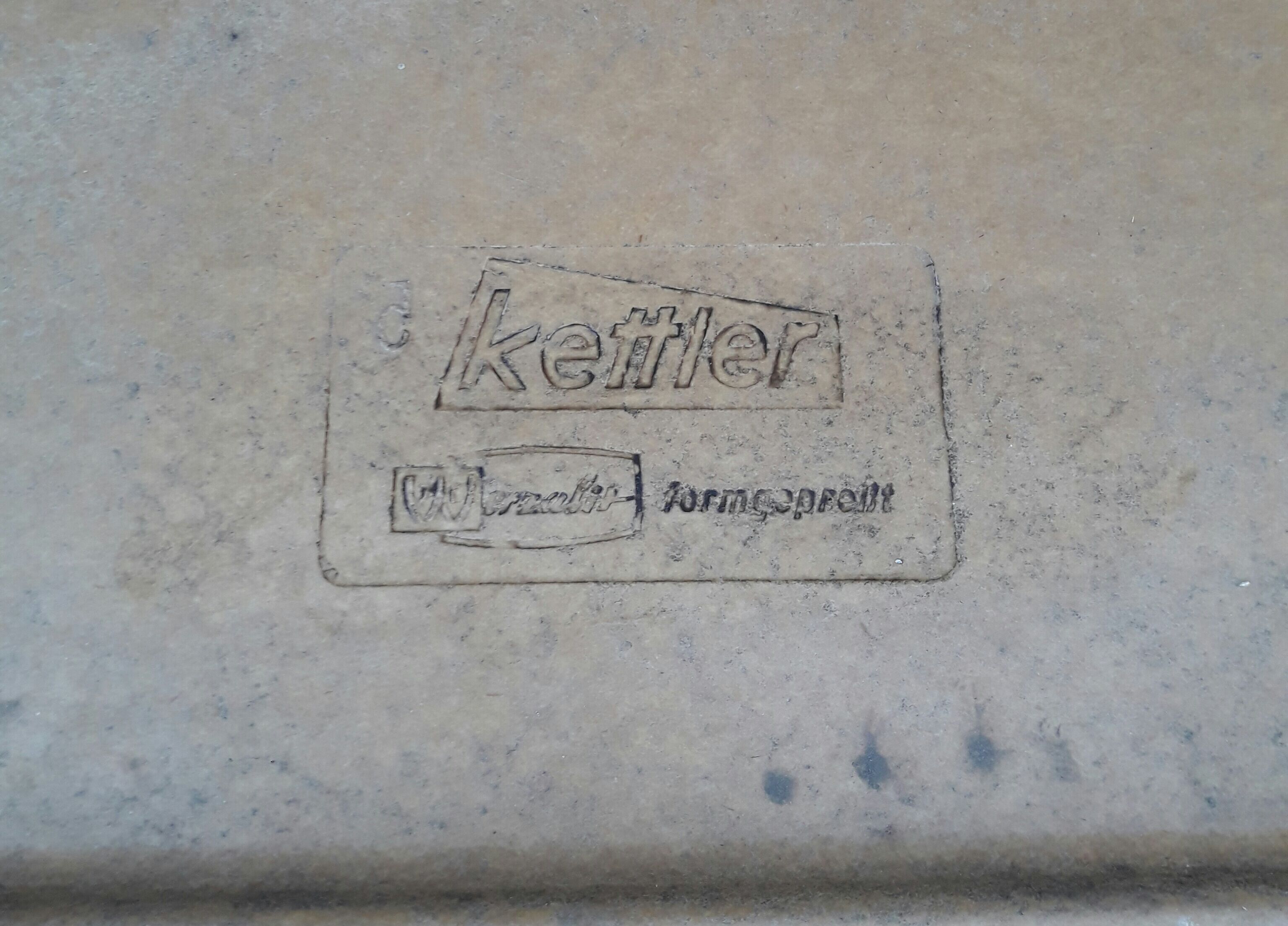 Vintage Kettler folding camping table