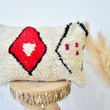 Colorful Moroccan carpet pillow 53x35cm