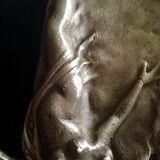 Empty pocket bronze art nouveau