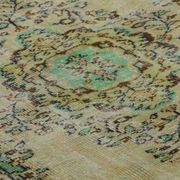 One-of-a-kind turkish handwoven vintage rug - rustic vintage charm 250x 157