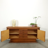 Vintage art deco wooden enfilade with drawers