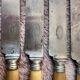 Silver-plated metal steel knives horn ALLEZ FRÈRES