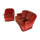 Canapé 2 places et son fauteuil