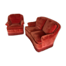 2-seater sofa and armchair