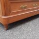 Commode chêne et marbre