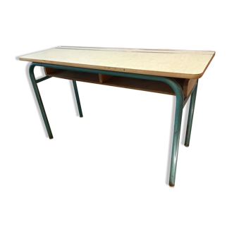 School board in Formica water green