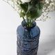 Cobalt Blue Glass Vase: Mid-Century Modern Swedish Design / 1970s