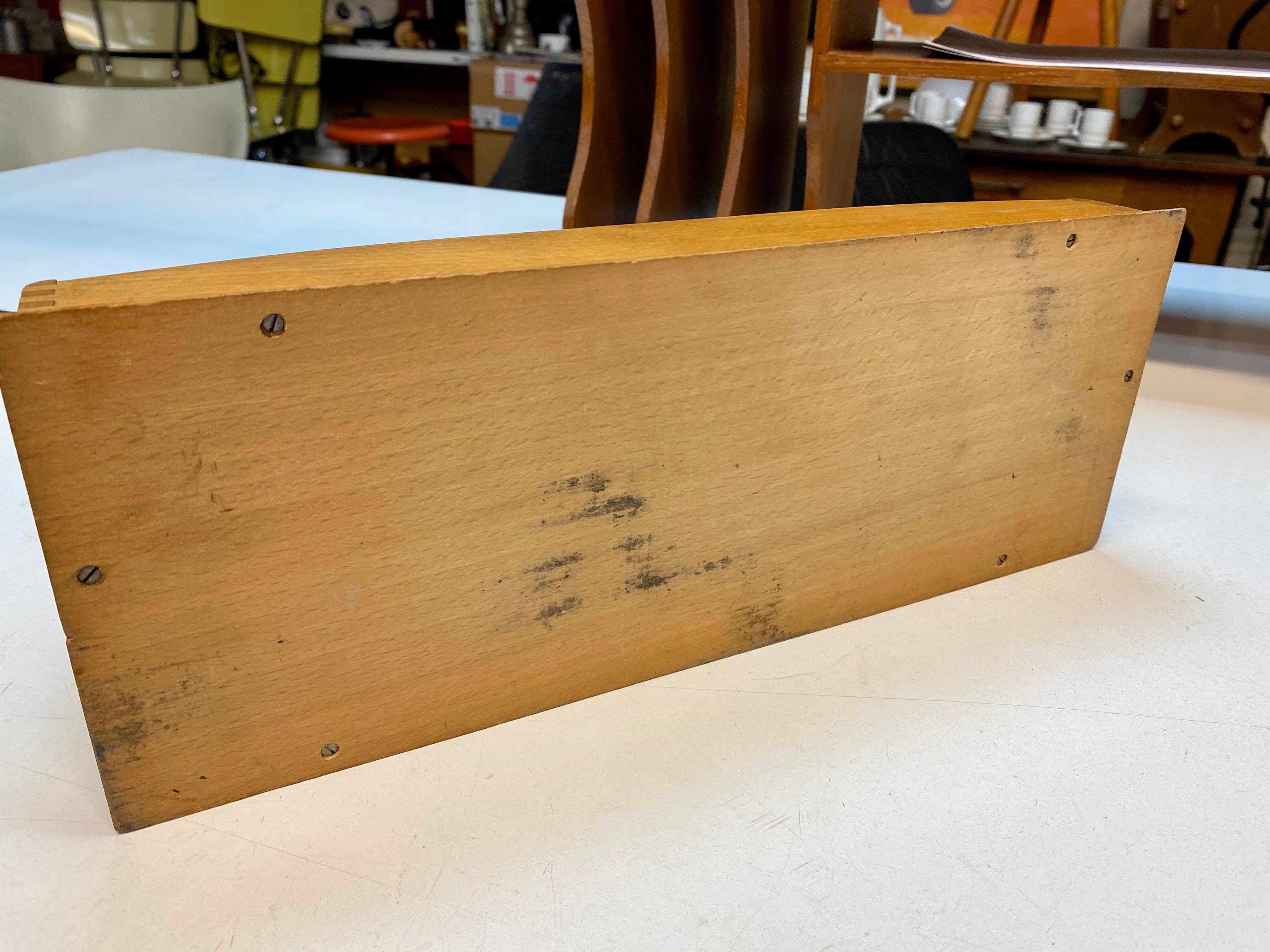 Range office mail massive blond blond vintage 60s workshop