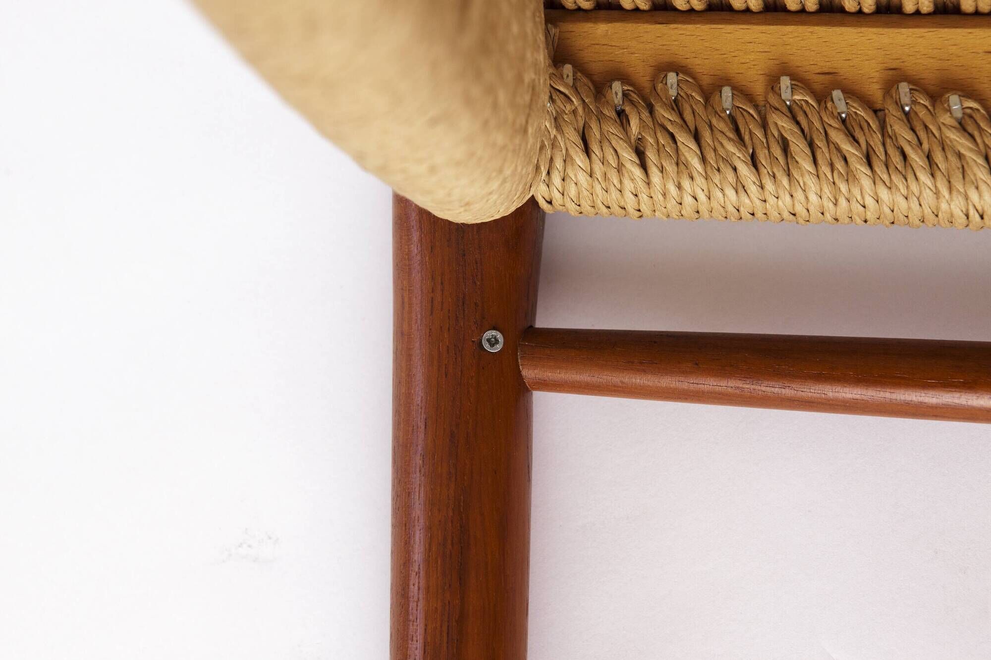 Niels Otto Møller Chair, Model 75 (1950s) – with Repair – Vintage Danish