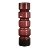 cylindrical tinted glass vase Scandinavian design