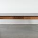 Authentic large French farmhouse antique XXL dining table with two drawers