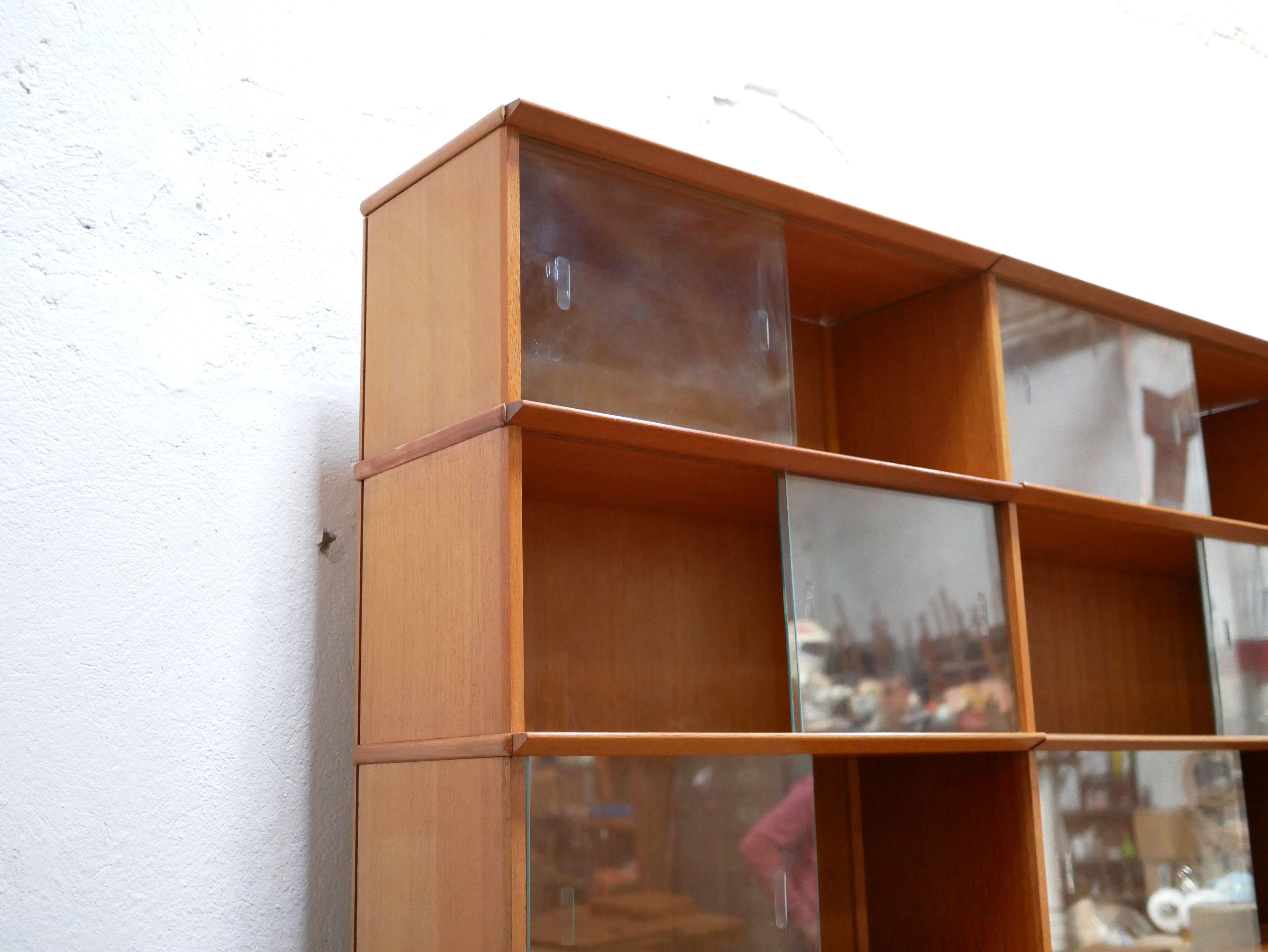 Showcase bookcase by Didier Rozaffy for Meubles Oscar editions