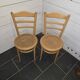 Paire de chaises de bistrot Baumann