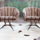 Paire de chaises Lehigh Leopold pour Ward Bennett 1970s