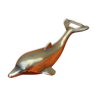 Dolphin-shaped brass decapsulator