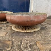Set of 2 vintage planters Dominique Rabinet
