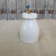 Old mustard pot in gres