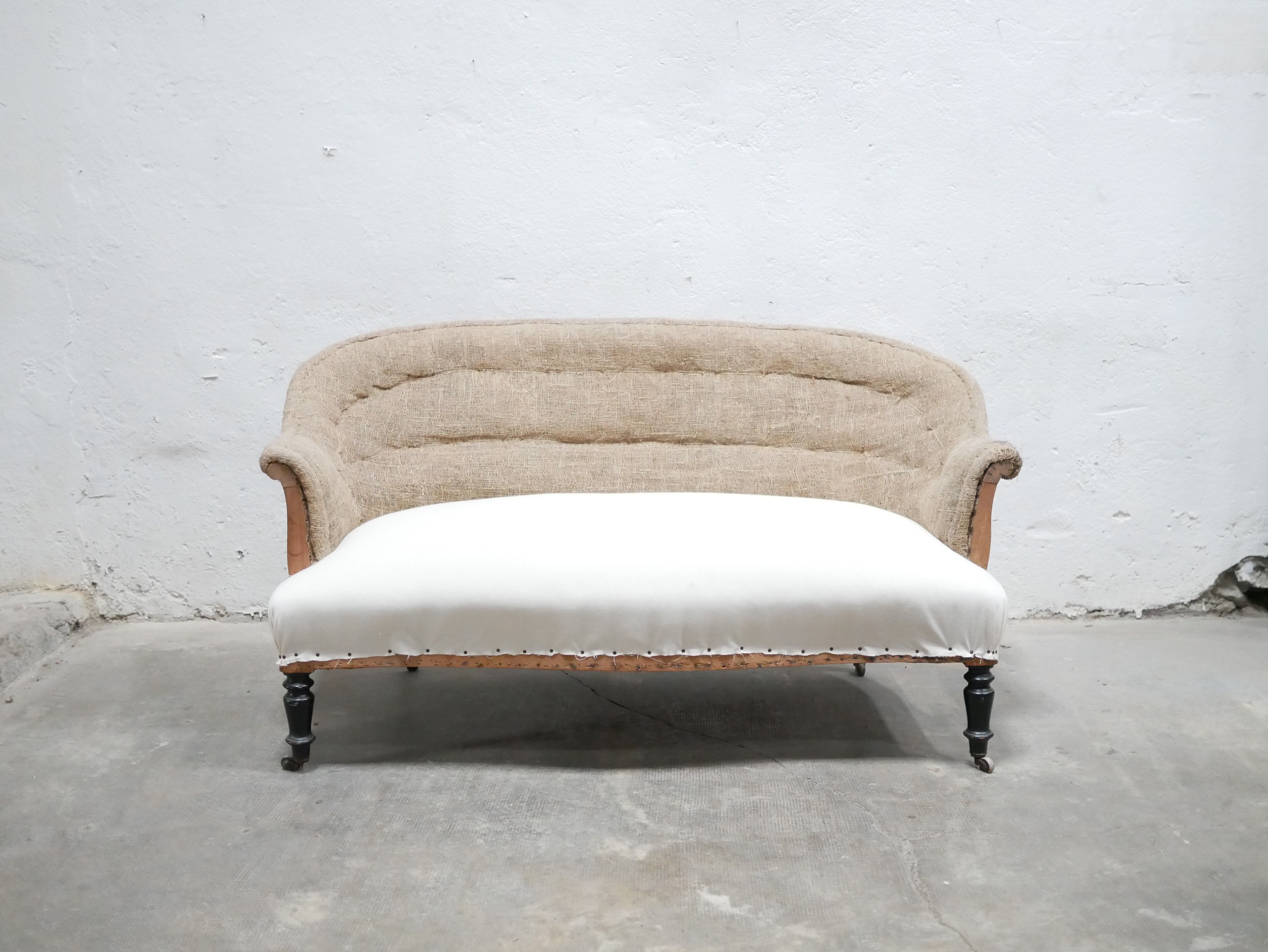 Vintage toad bench Napoleon III