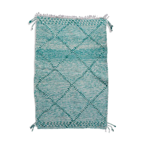 tapis berbère vert zanafi