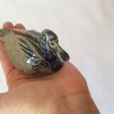 Vintage stoneware duck