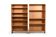 Pair of Hans J. Wegner Oak & Teak Bookshelves RY8