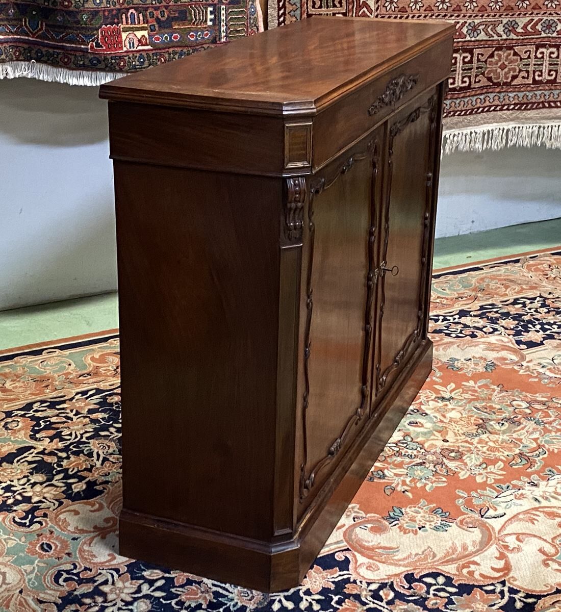 Buffet Napoleon III in mahogany - 19th