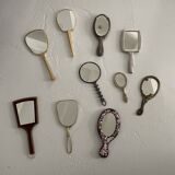 Set of 10 hand mirrors