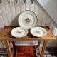 Art Deco service set Creil and Monterau