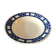 Round dish in ancient earthenware