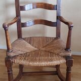 Provencal armchair mulched