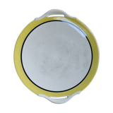 Flat cake earthenware Digoin Sarreguemines model Dinard