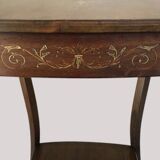 Table à thé marquetée art déco 1930