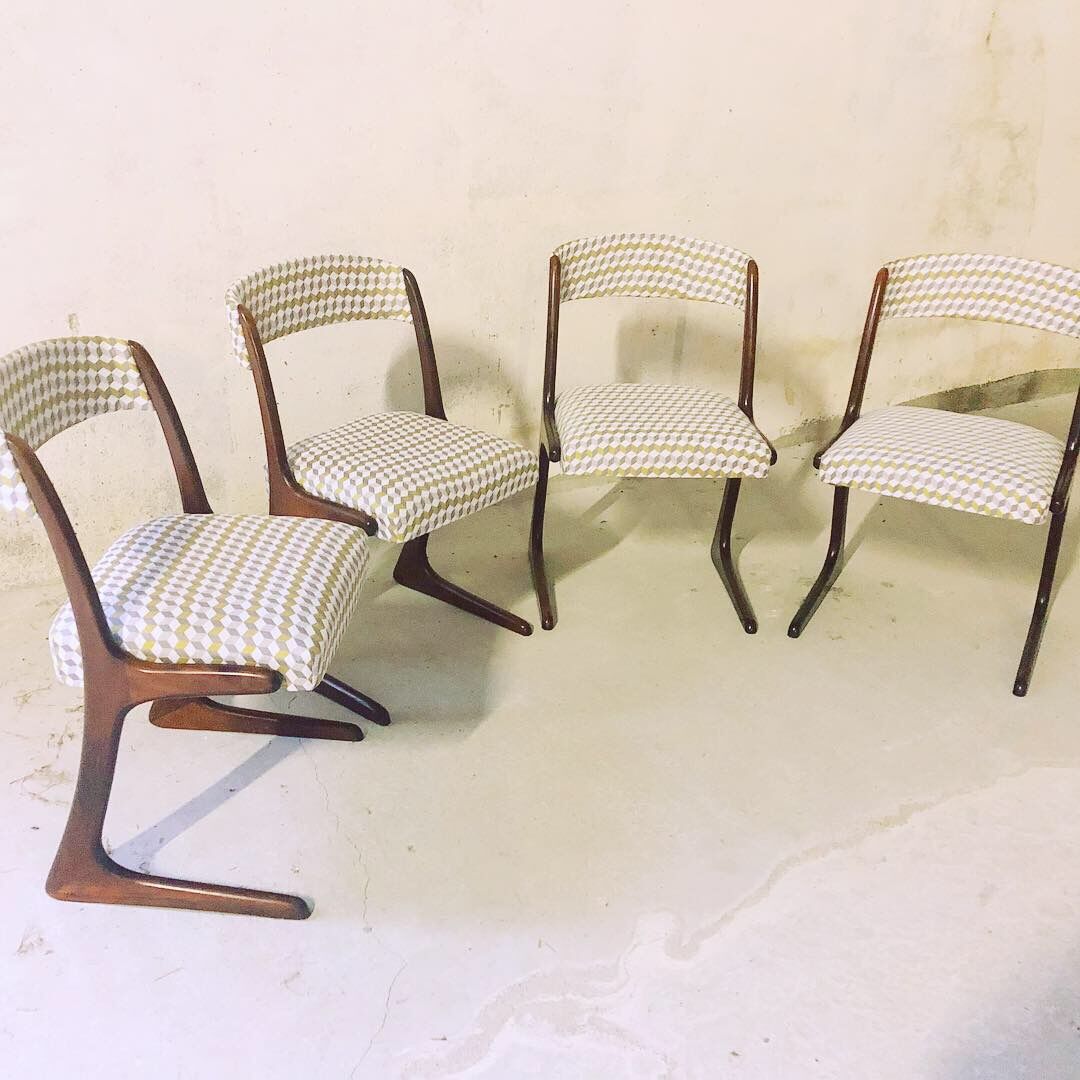 Lot de 4 chaises Baumann