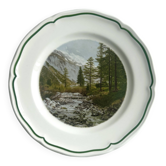 Desvres Forest Plate.
