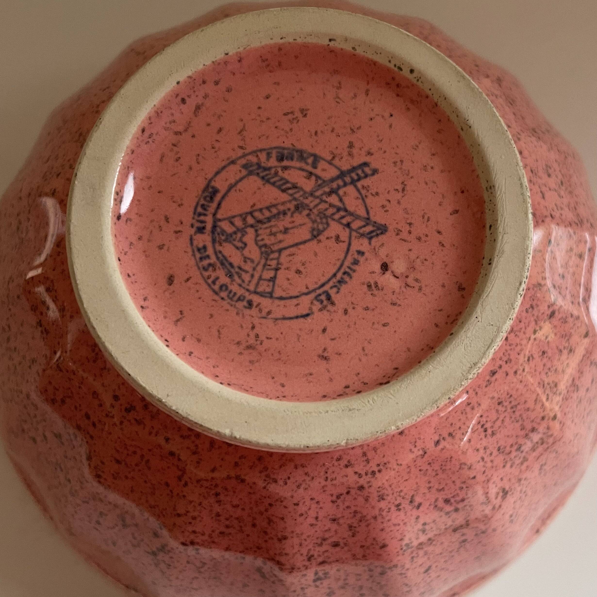 3 speckled bowls Moulin des Loups