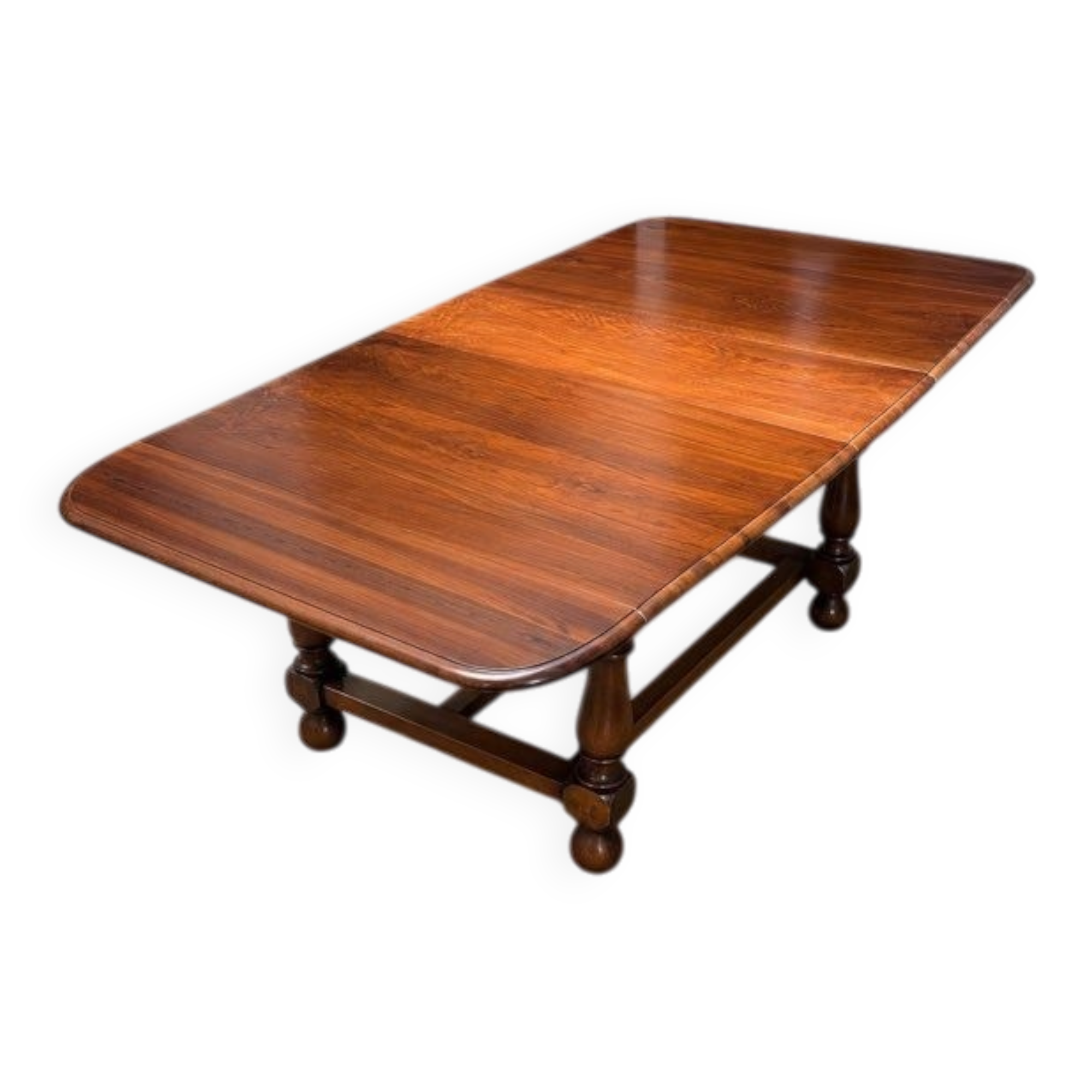 Vintage walnut dining table