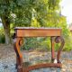 19th Century Empire Style Mahogany Console Table