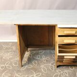 Mid-20th century oak desk for teenager