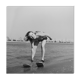 Photo print black and white pinup woman barium paper 300g format 30X45CM