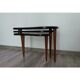Been shaped coffee tables  vintage 1950