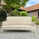 Large Sofa In Painted Wood From Louis XVI XVIII Eme Century