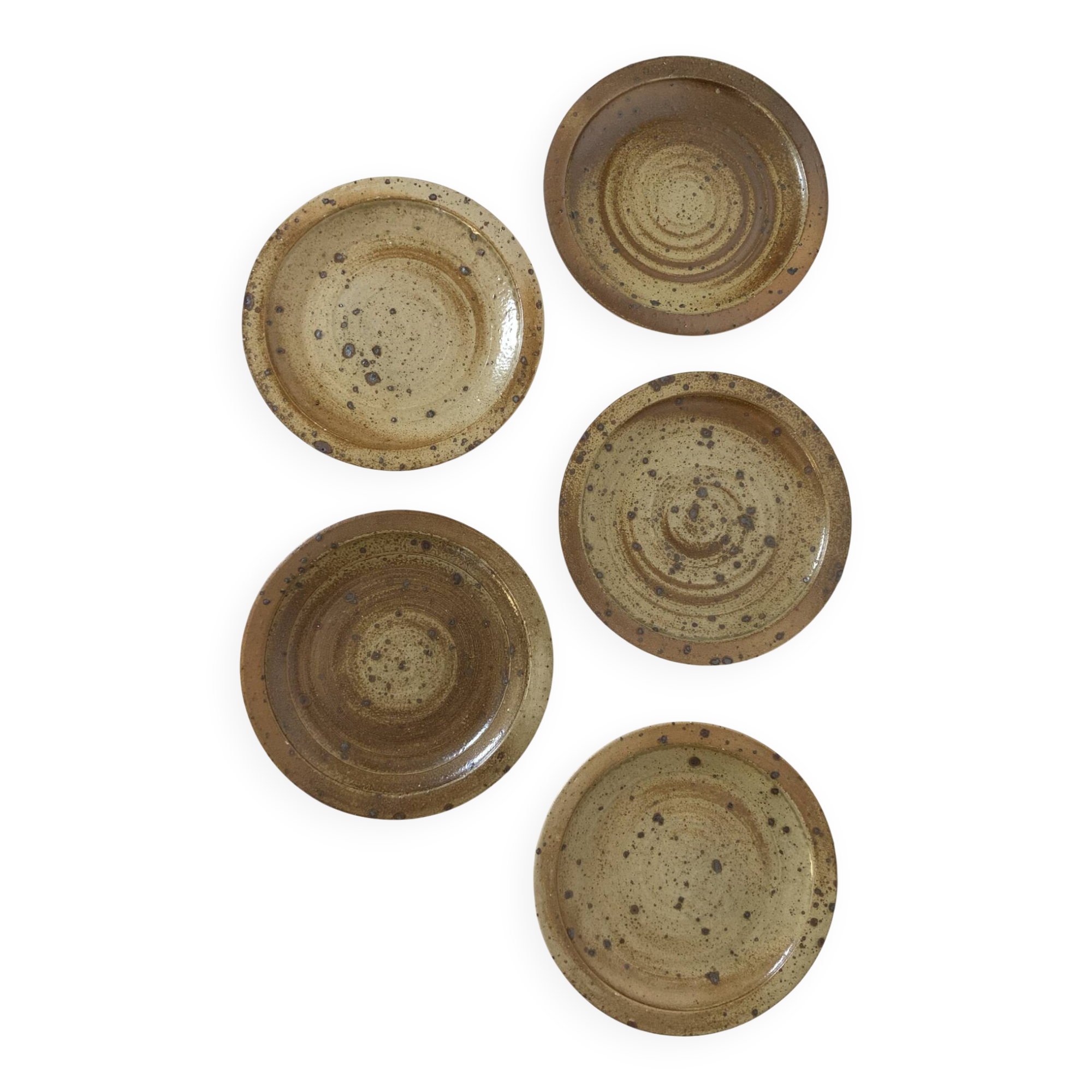Pyrite stone plates