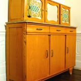 Buffet "Mado" 2 beech and Formica bodies