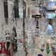 12 Saint-Louis Guernesey model champagne flutes in cut crystal