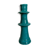 Ceramic candle holder in blue