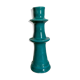 Ceramic candle holder in blue