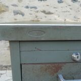 Strafor metal desk, 50-year-long chair