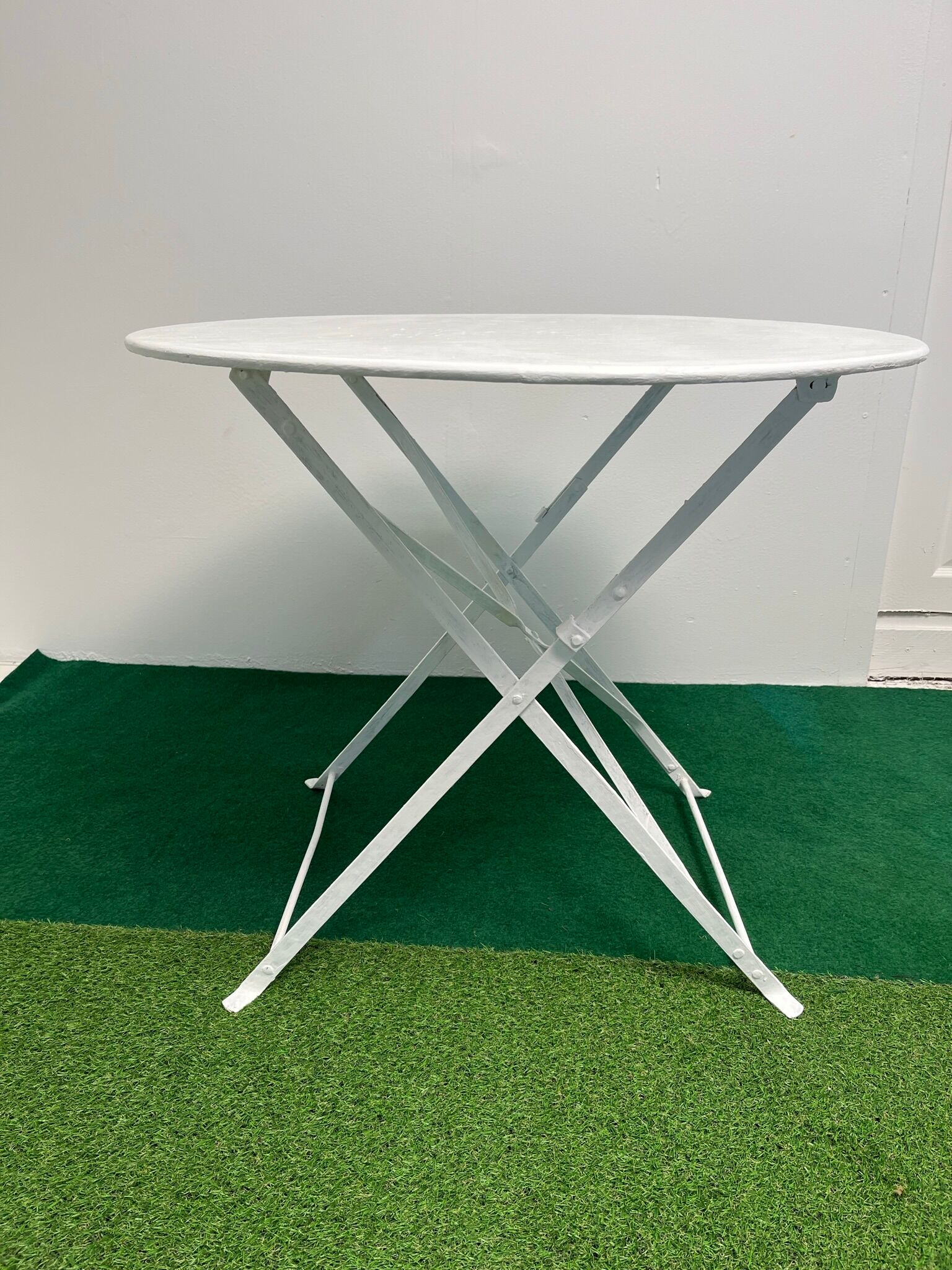 Garden furniture wrought iron folding year 50-60