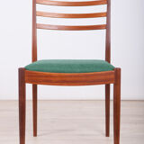 Fabric and teak dining chairs by Victor Wilkins for G-Plan, 1960s, set of 6